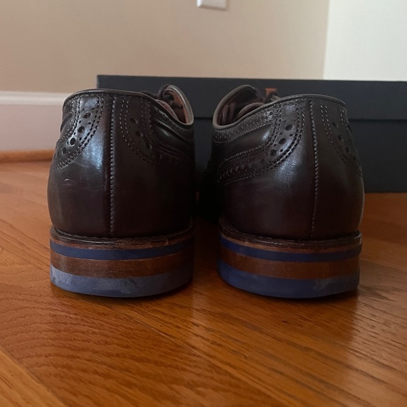 Allen Edmonds Strand 11D Carbon with blue Dainite soles main image 4